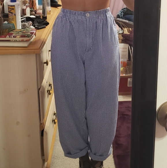Vintage Checkerbox High Waisted Pants - Picture 6 of 16